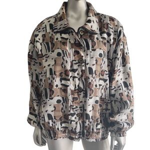 Vintage Silk STUNT SPORTS Bomber Jacket